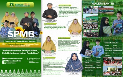 Pondok Pesantren M. Basiuni Imran Sambas Membuka Sistem Penerimaan Murid Baru